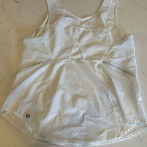 Lululemon Women's White Tank Top